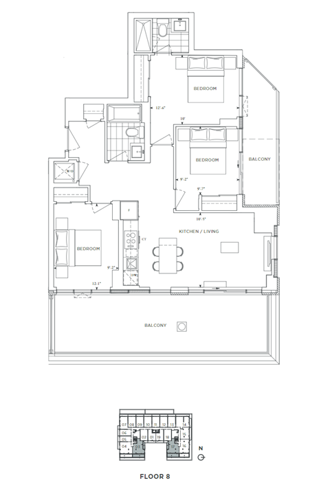 410 Dufferin Street Studio-3 Beds Apartment for Rent - Photo Gallery 87